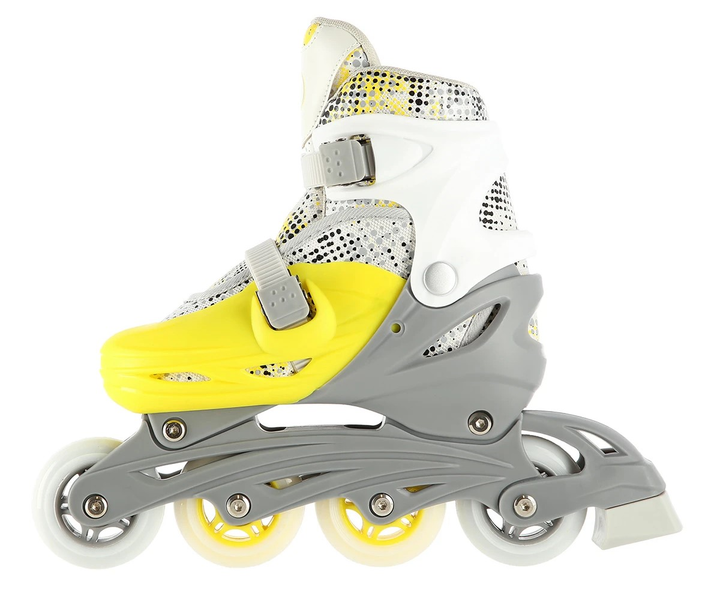 Łyżworolki Nils Extreme 4 w 1 NH18331 31-34 S Limonkowy (5907695596441) - obraz 4