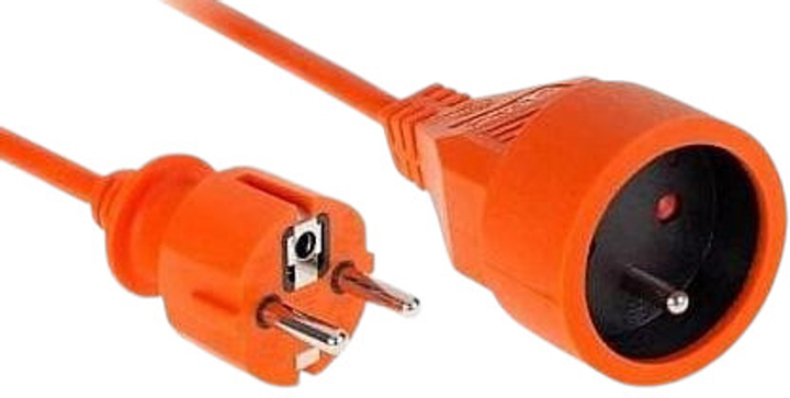 Подовжувач мережевий Vertex PZO20M Orange (5903886642157) - зображення 3
