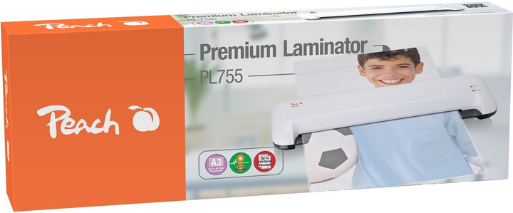 Laminator Peach Premium A3 PL755 (7640169585777) - obraz 3