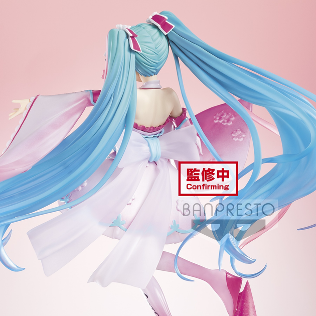 Фигурка Bandai Spirits Вокалоид Хацунэ Мику Vocaloid Hatsune Miku Racing 2019 15 см BS V HM 15 - изображение 4