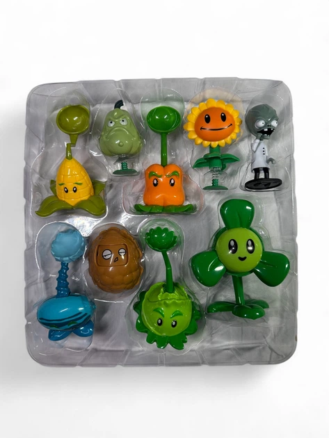 Комплект іграшок героїв із гри Plants vs Zombies Рослини проти