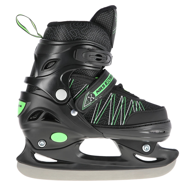 Łyżworolki Nils Extreme 2 w 1 NH11912 A 35-38 M Czarno-Zielone (5907695543094) - obraz 7