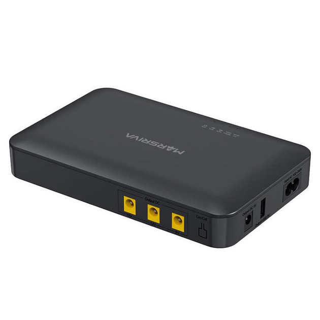 ИБП Marsriva Smart Mini DC UPS KP1 Ultra 16000 mAh UPS KP1Ultra для роутера (2000149) - изображение 1