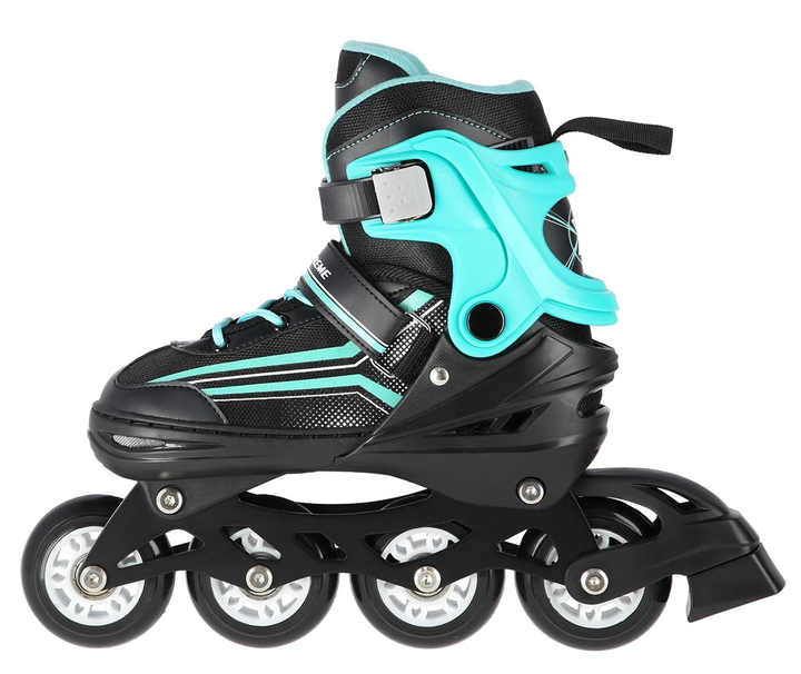 Роликові ковзани Nils Extreme 2 в 1 NH1819039-43 L Чорно-Сині (5907695588705) - зображення 4