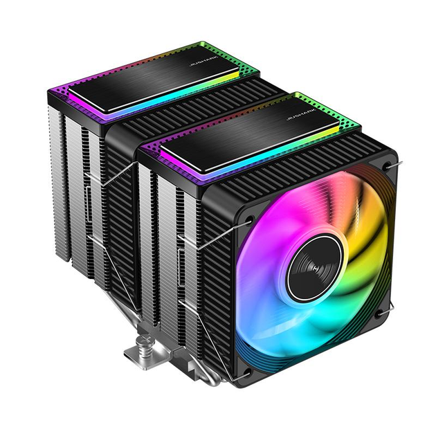 Повітряне охолодження Jiushark JF200 Mini FRGB Black (JF200 Mini FRGB Black) - изображение 1