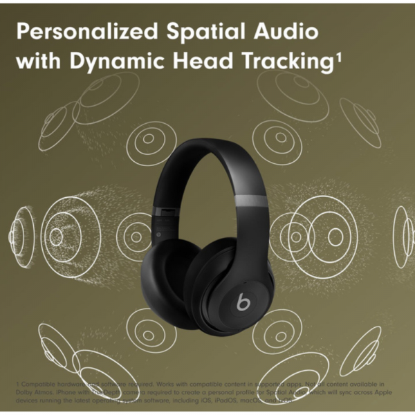 Навушники Beats by Dr. Dre Studio Pro Black (MQTP3) - Фото 3 Навушники Beats by Dr. Dre Studio Pro Black (MQTP3) - изображение 3