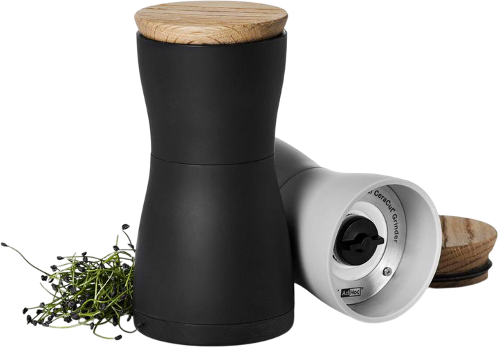 Zestaw młynków do przypraw AdHoc Twin Mini 2 szt (4037571386222) - obraz 4