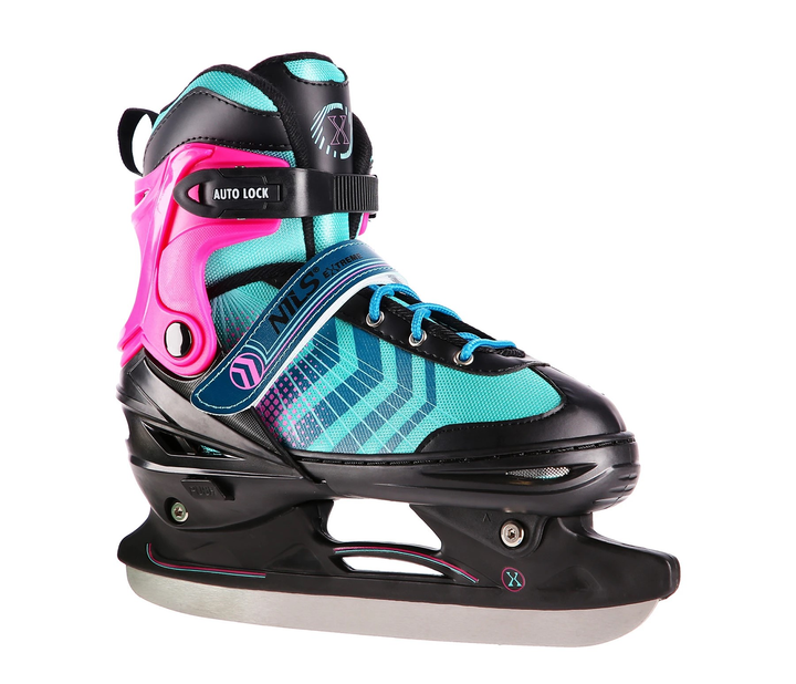 Łyżworolki Nils Extreme 4 w 1 NH18192A 39-43 L Czarno-Fioletowe (5907695525823) - obraz 8