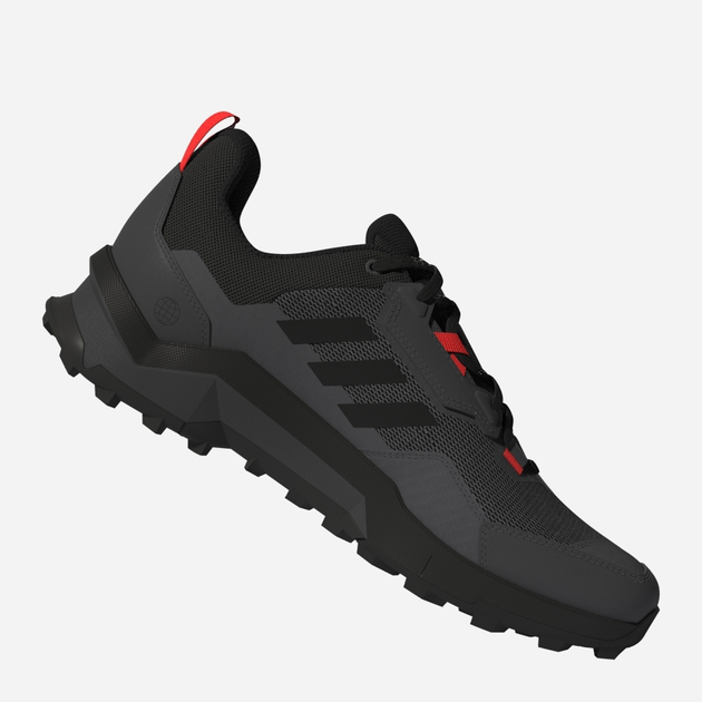 Чоловічі кросівки для туризму з Gore-Tex adidas Terrex AX4 FZ3280 42 (UK 8) Сірі (4064036051302) - зображення 13