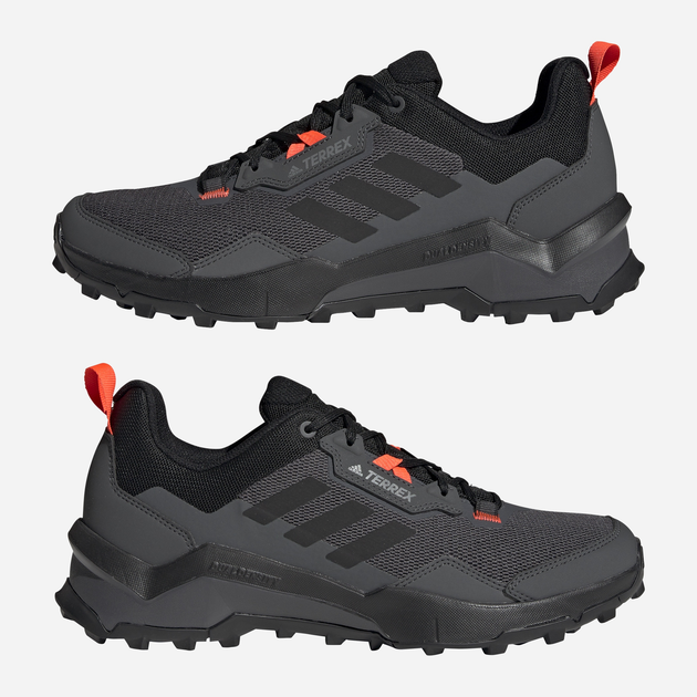 Чоловічі кросівки для туризму з Gore-Tex adidas Terrex AX4 FZ3280 46 (UK 11) Сірі (4064036051357) - зображення 8