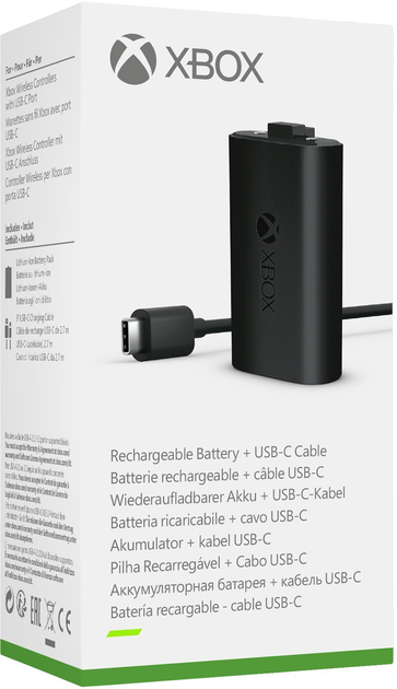 Zestaw do ładowania Microsoft Xbox Play and Charge (0889842590371) - obraz 5