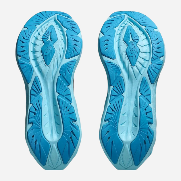 Buty do biegania męskie ASICS Novablast 4 Lite-Show 1011B900-001 40 (7US) 25.2 cm Biały/Niebieski (4550457718783) - obraz 7