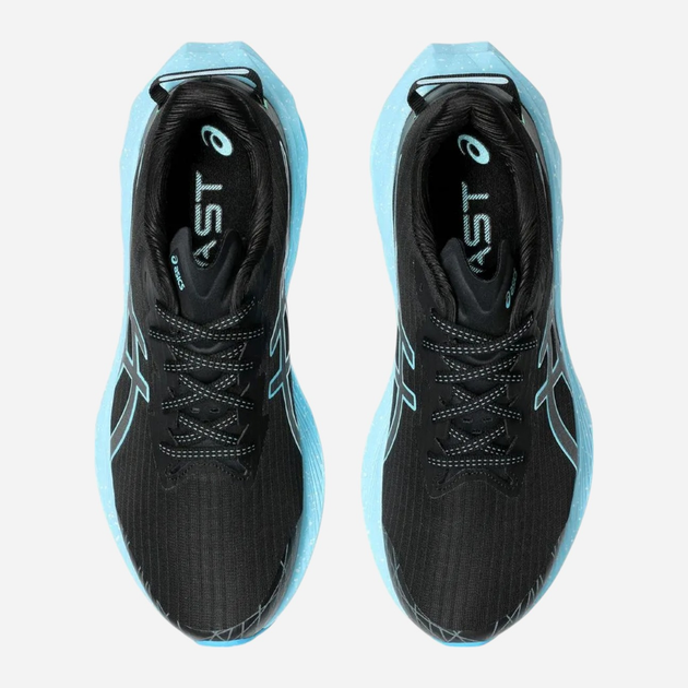Buty do biegania męskie ASICS Novablast 4 Lite-Show 1011B900-001 42.5 (9US) 27 cm Biały/Niebieski (4550457718851) - obraz 6