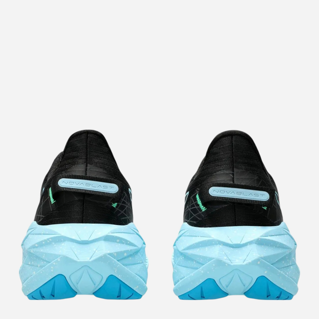 Чоловічі кросівки для бігу ASICS Novablast 4 Lite-Show 1011B900-001 44 (10US) 28 см Білий/Блакитний (4550457718899) - зображення 5
