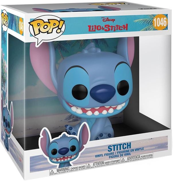 Figurka Funko Pop! Disney Lilo & Stitch Stitch 25 cm (889698556187) - obraz 1