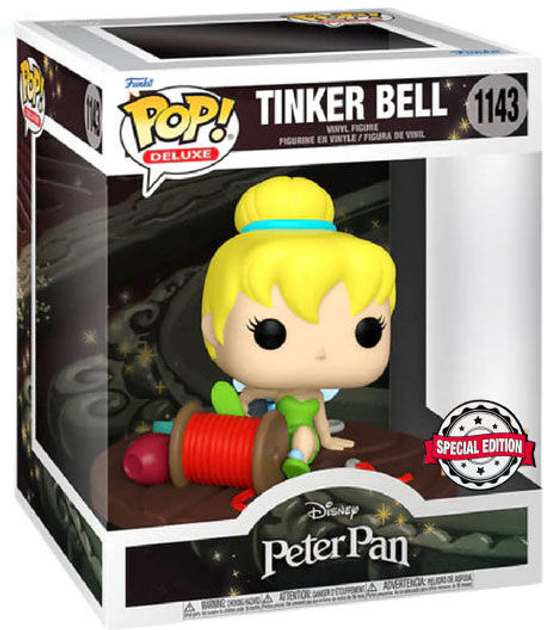 Фігурка Funko Pop! Disney Peter Pan Tinker Bell on Spool Exclusive 9 см (889698587945) - зображення 1