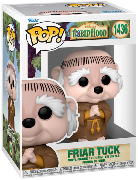 Фігурка Funko Pop! Disney Robin Hood Friar Tuck 9 см (889698759106) - зображення 1