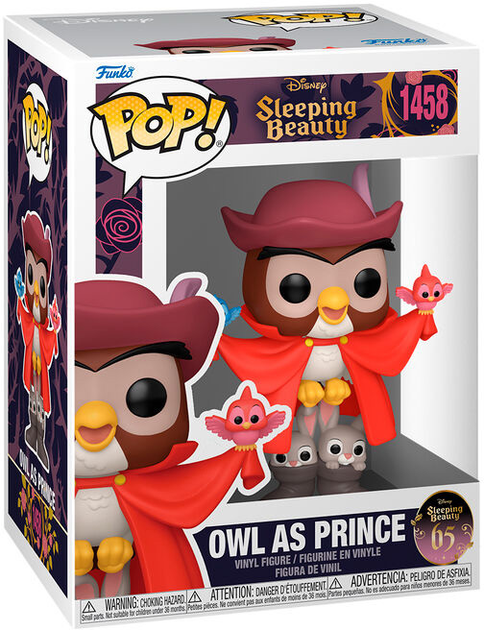 Фігурка Funko Pop! Disney Sleeping Beauty Owl as Prince 9 см (889698781855) - зображення 1