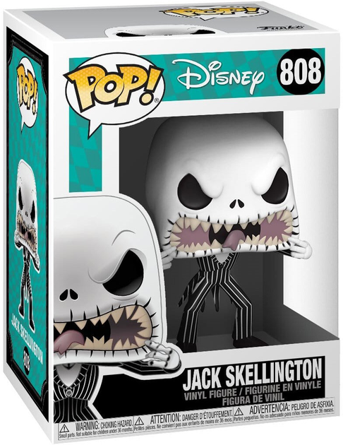 Figurka Funko Pop! Disney Nightmare Before Christmas Jack Scary Face 9 cm (889698481823) - obraz 1