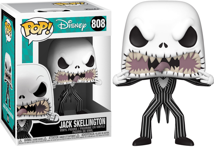 Figurka Funko Pop! Disney Nightmare Before Christmas Jack Scary Face 9 cm (889698481823) - obraz 2