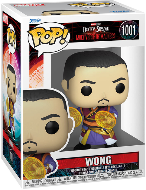 Фігурка Funko Pop! Doctor Strange Multiverse of Madness Wong 9 см (889698609197) - зображення 1