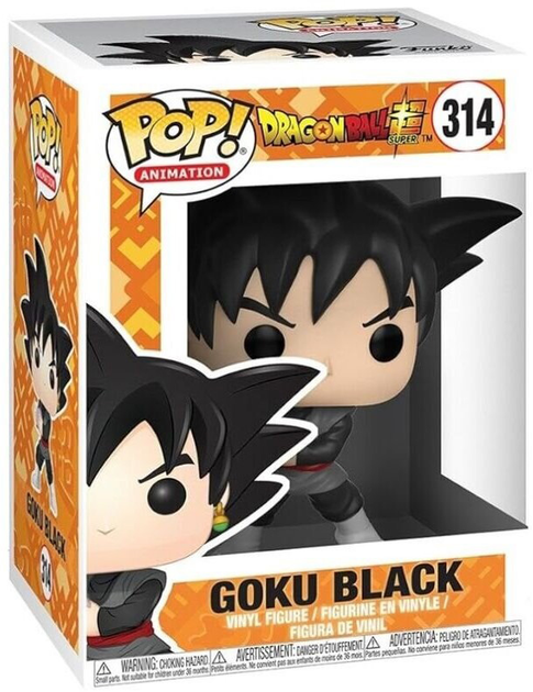 Figurka Funko Pop! Dragon Ball Super Goku Black 9 cm (889698249836) - obraz 1