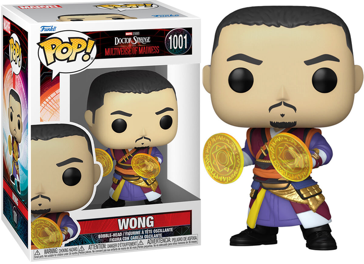 Фігурка Funko Pop! Doctor Strange Multiverse of Madness Wong 9 см (889698609197) - зображення 2