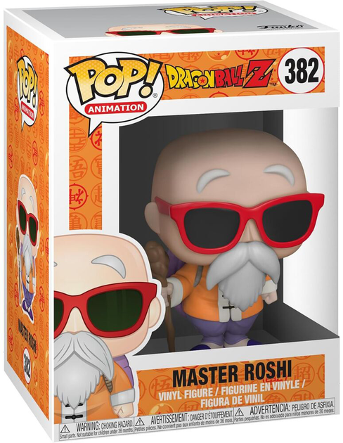 Фігурка Funko Pop! Dragon Ball Z Gohan Master Roshi with Staff 9 см (889698322607) - зображення 1