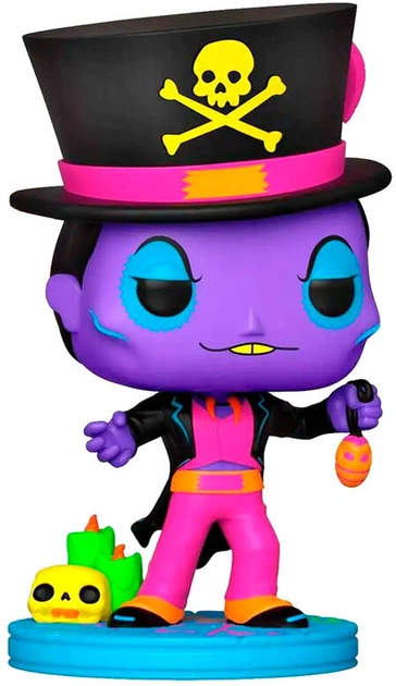 Figurka Funko Pop! Disney Villains Dr. Facilier Black Light Exclusive 9 cm (889698603942) - obraz 3
