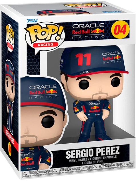 Фігурка Funko Pop! Formula 1 Sergio Perez 9 см (889698722698) - зображення 1