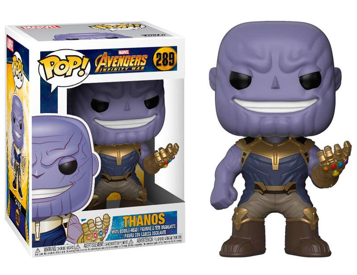 Figurka Funko Pop! Marvel Avengers Infinity War Thanos 9 cm (889698264679) - obraz 1