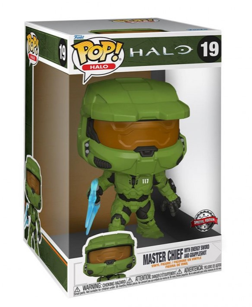 Фігурка Funko Pop! Halo Master Chief Exclusive 25 см (889698588348) - зображення 2