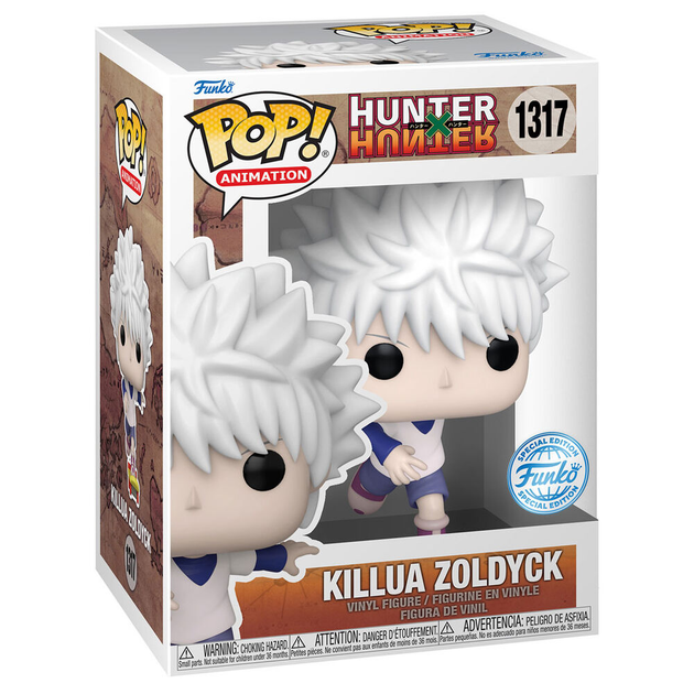 Фігурка Funko Pop! Hunter x Hunter Killua Zoldyck Exclusive 9 см (889698720250) - зображення 2