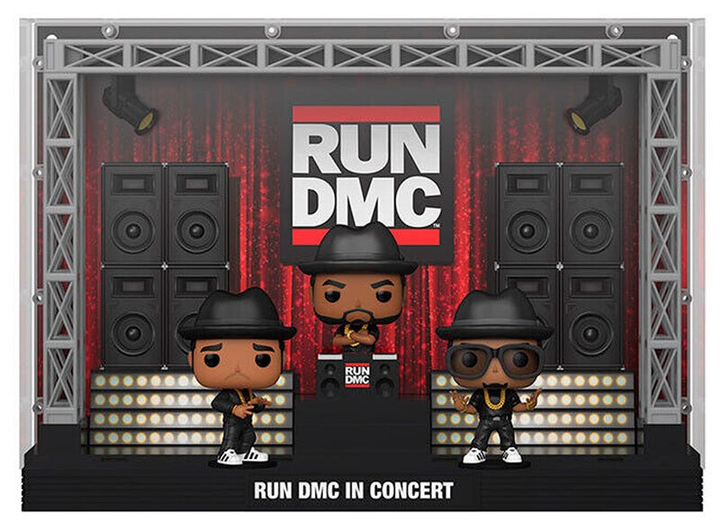 Набір фігурок Funko Pop! Moments Deluxe Run DMC in Concert Exclusive (889698684026) - зображення 1