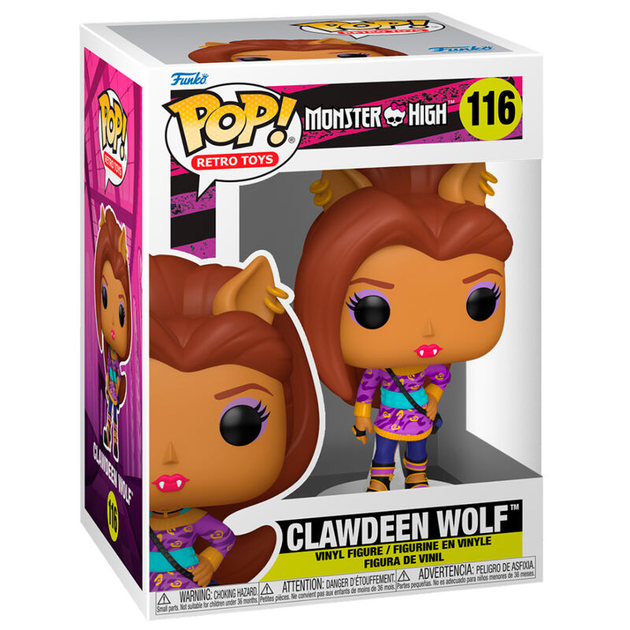 Фігурка Funko Pop! Monster High Clawdeen 9 см (889698674287) - зображення 2