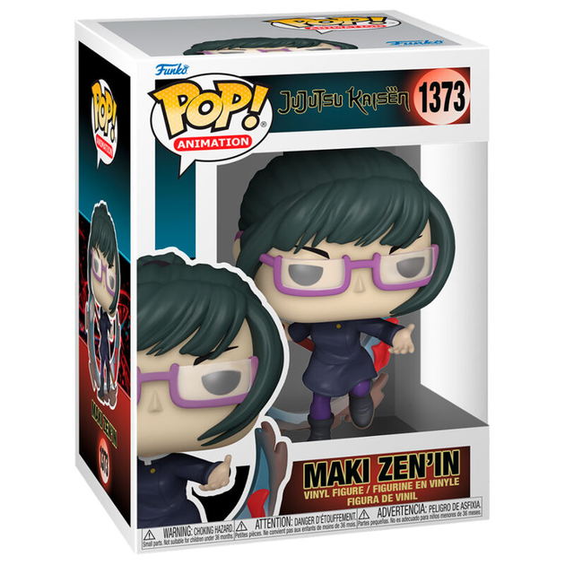 Фігурка Funko Pop! Jujutsu Kaisen Maki Zenin 9 см (889698720458) - зображення 2