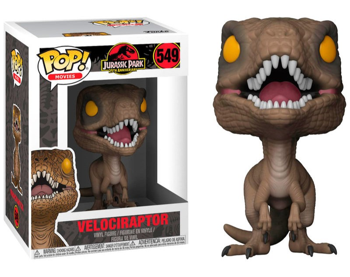 Figurka Funko Pop! Jurassic Park Velociraptor 9 cm (889698267359) - obraz 2