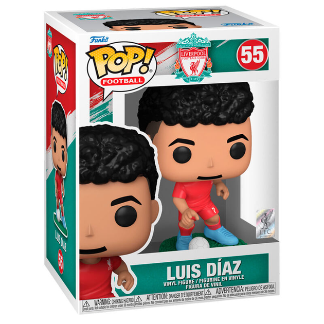 Figurka Funko Pop! Liverpool Luis Diaz 9 cm (889698739344) - obraz 2