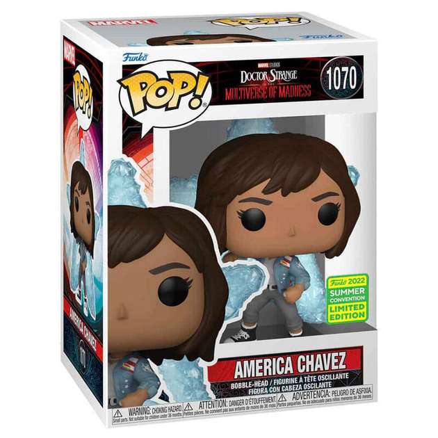 Figurka Funko Pop! Marvel Doctor Strange Multiverse of Madness America Chavez Exclusive 9 cm (889698652476) - obraz 2