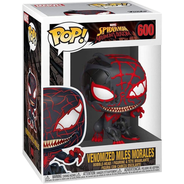 Фігурка Funko Pop! Marvel Max Venom Miles Morales 9 см (889698464598) - зображення 2