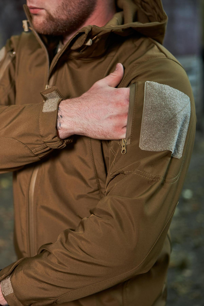 Костюм мужской Soft Shell ED Койот XL - изображение 2