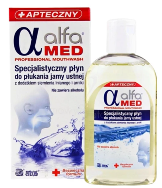 Płukanka Atos Med Professional utrzymanie higieny jamy ustnej 200 ml (5907437022139) - obraz 1