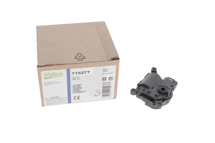 Кран пічки Skoda Octavia II/VW Golf V/Passat/Caddy IV 04- - 715277 VALEO - зображення 2