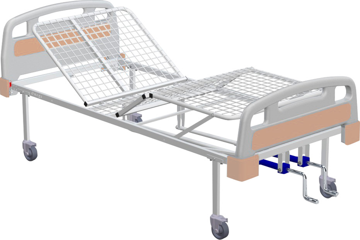 Медицинская кровать Omega 4-секционная Дуб сонома (КФМ-4nb-2 basic_Дуб сонома) - изображение 1