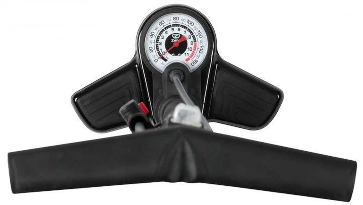 Pompka rowerowa Zefal podłogowa z manometrem Profil Max FP20 Silver (3420580862015) - obraz 3