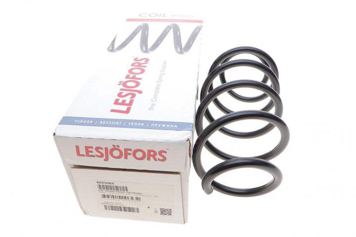 Пружина передня VW Passat B6/B7 1.4-1.8TSI/2.0FSI 05-14 седан/унив/Skoda SuperB 1.4TSI 08-15 - 4095084 LESJOFORS - изображение 1
