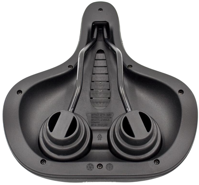 Сідло велосипедне Wittkop Medicus Pro Evo 3.0 Black (4260629693021) - зображення 4