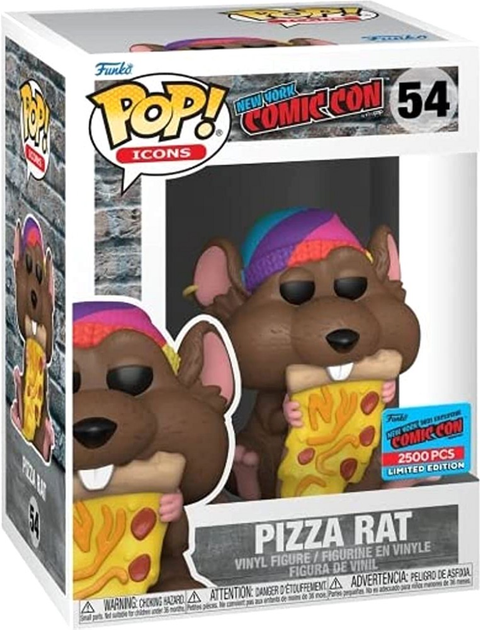 Фігурка Funko Pop! New York Comiccon Pizza Rat 9 см (889698586177) - зображення 1