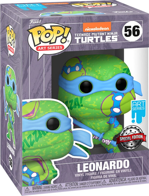 Фігурка Funko Pop! Ninja Turtles 2 Leonardo Exclusive 9 см (889698598910) - зображення 1