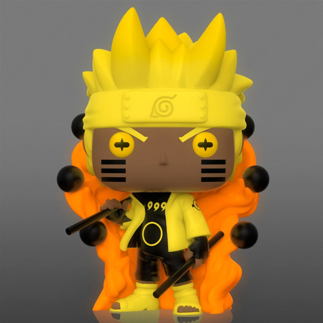 Figurka Funko Pop! Naruto Uzumaki Naruto Six Path Sage Glow 9 cm (889698368162) - obraz 3